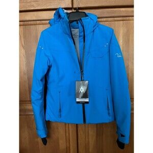 VOLKL Blue Aster Sensortex Parka WATERPROOF SKI/SNOWBOARDING JACKET sz 8